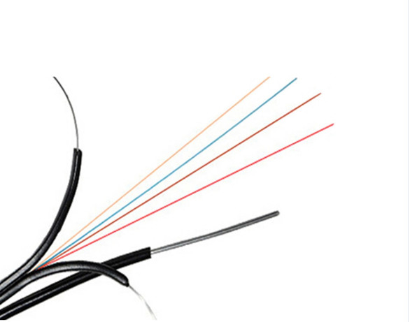 FTTH καλώδιο εσωτερικό εξωτερικό αυτοστήριξη επίπεδο καλώδιο πτώσης GJYXCH 4 πυρήνες