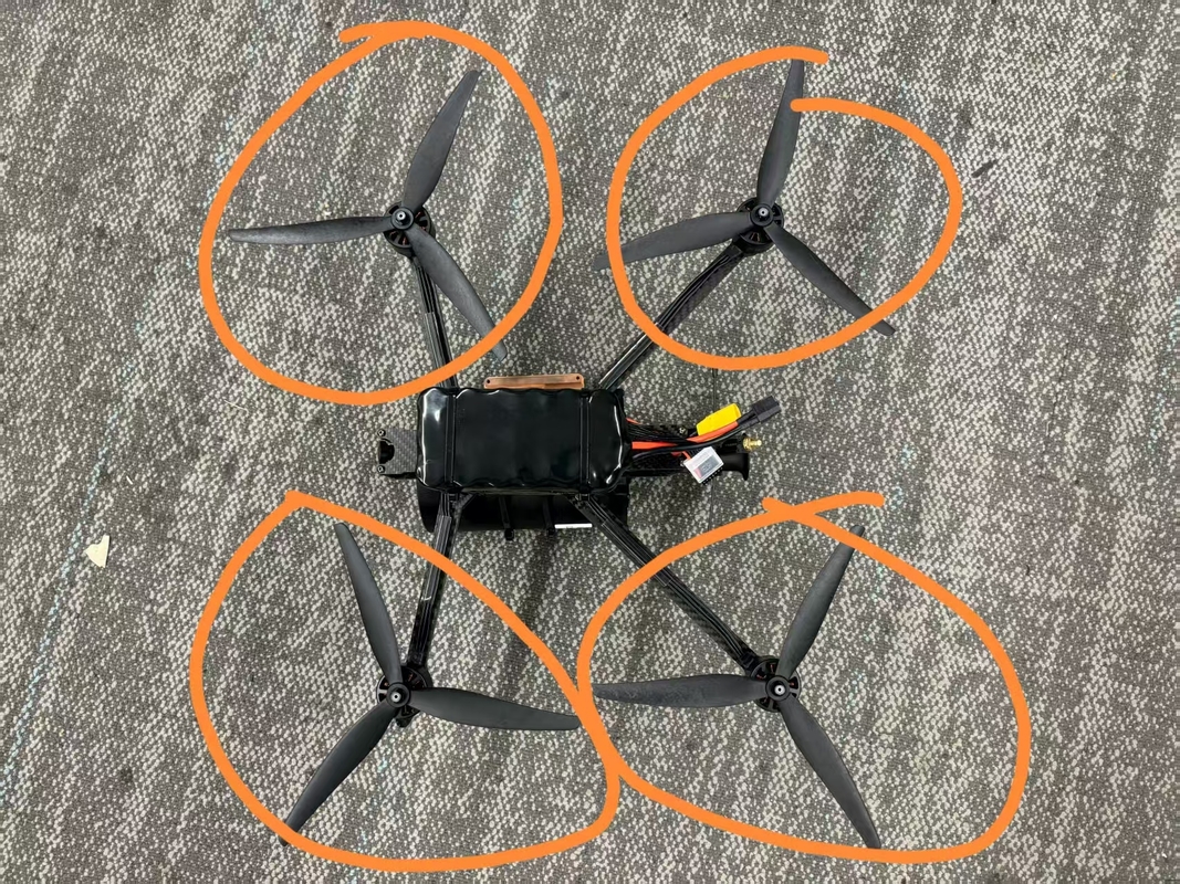 15 ιντσών SE έκδοση τεσσάρων άξων FPV Drones με κάμερα για την κορυφαία απόδοση