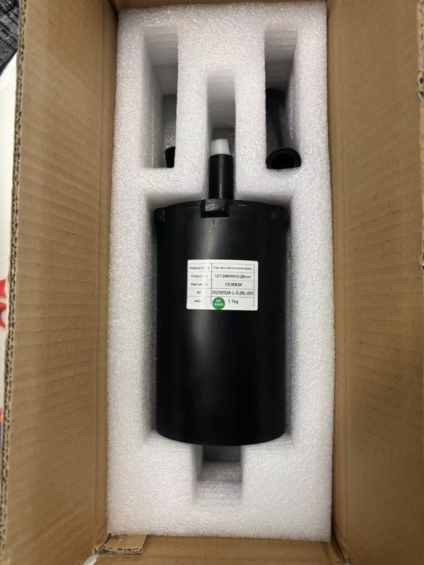 Εμπιστευτικό υλικό κάλυψης Jacket FPV Quadcopter Drone 25km/roll Εσωτερική προς εξωτερική καλωδίωση FC Connector Type για υψηλή αντοχή στη σύσφιξη