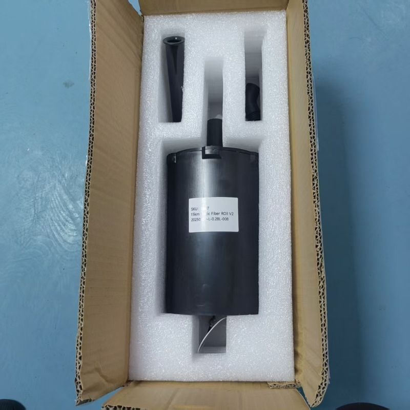 Εμπιστευτικό υλικό κάλυψης Jacket FPV Quadcopter Drone 25km/roll Εσωτερική προς εξωτερική καλωδίωση FC Connector Type για υψηλή αντοχή στη σύσφιξη