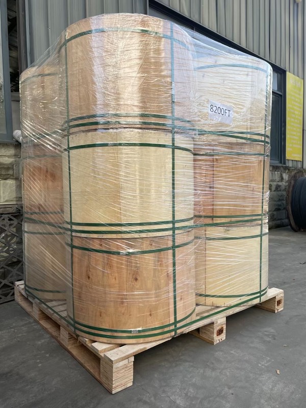 Υπαίθριο θωρακισμένο καλώδιο GYTZA οπτικών ινών 48 πυρήνων πυρίμαχο