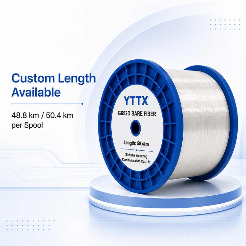 G.652D G652D  48.8 χλμ 50.4 χλμ 60.4 χλμ ανά καρούλι  διάσημη μάρκα FIBERHOME ZTT YOFC HENGTONG Κ.Λ.Π.