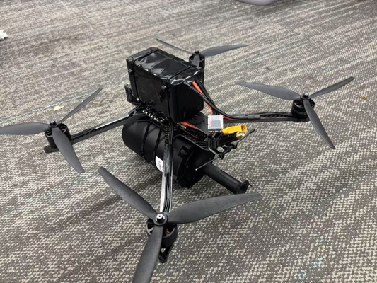 FPV Fiber Quadcopter Drone με Κάμερα 15km 0.28mm Υψηλής Αντοχής 60-70N