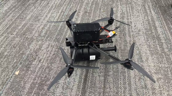 Επαγγελματικό FPV Fiber Quadcopter Drone έτοιμο να πετάξει 30km/rool Υψηλό ελαφρύ βάρος - Υψηλή αντοχή σε τέντωμα - Εσωτερική σε εξωτερική καλωδίωση